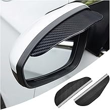 Side Mirror Rain Visors (Smoke Tint)