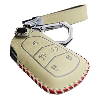 Key Fob Case (Soft Leather, Zipper Closure)